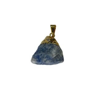 Pingente em pedra Quartzo Azul